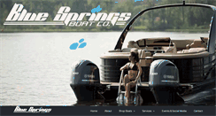 Desktop Screenshot of bluespringspontoons.com